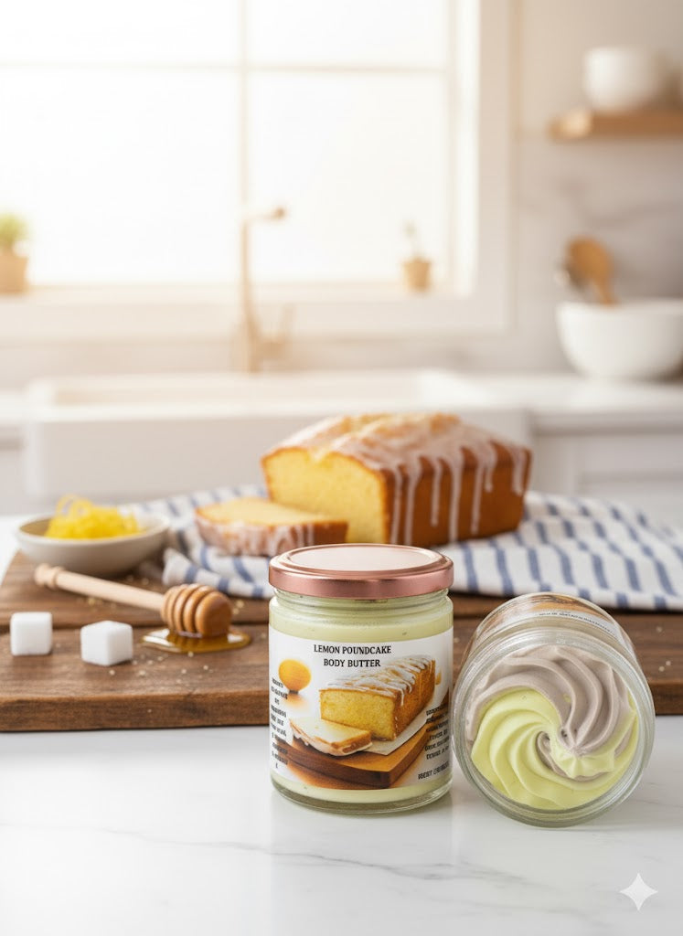 LEMON POUNDCAKE BODY BUTTER (9OZ)