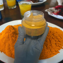 Load image into Gallery viewer, TURMERIC AND HONEY GLOW FACE AND BODY SCRUB