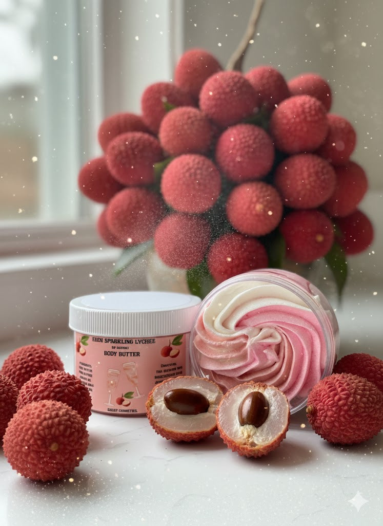 Eden Sparkling Lychee (12oz Jars) whipped body butters