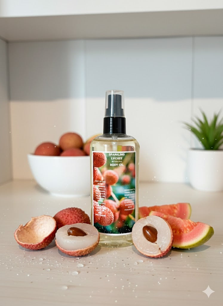 Eden Sparkling Lychee Body Oil